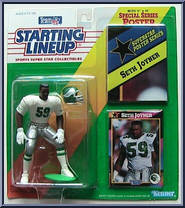 Seth Joyner from Starting Lineup - Football - 1992 Series manufactured by Kenner [Front]