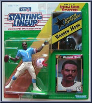 Warren Moon from Starting Lineup - Football - 1992 Series manufactured by Kenner [Front]
