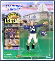 Y.A. Tittle from Starting Lineup - Football - Hall of Fame Legends - 1998 manufactured by Kenner [Front]