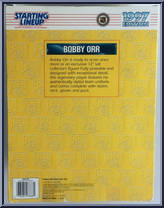 Bobby Orr from Starting Lineup - Hockey - 12" Scale - 1997 manufactured by Kenner [Back]