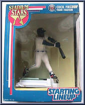 Cecil Fielder from Starting Lineup - Stadium Stars - 1993 Series manufactured by Kenner [Front]