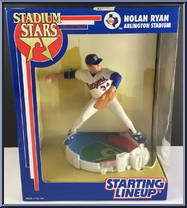 Nolan Ryan from Starting Lineup - Stadium Stars - 1993 Series manufactured by Kenner [Front]