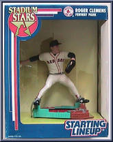 Roger Clemens from Starting Lineup - Stadium Stars - 1993 Series manufactured by Kenner [Front]