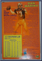 Dan Marino from Starting Lineup - Wheaties - Series 2 manufactured by Kenner [Back]