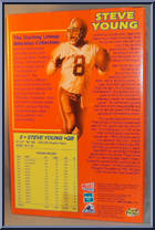 Steve Young from Starting Lineup - Wheaties - Series 1 manufactured by Kenner [Back]