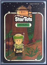 Princess Leia (in Combat Poncho) from Star Tots - Orlando - 2017 manufactured by Unknown [Front]