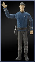 Spock (Enterprise Uniform) from Star Trek - 2009 Movie - Warp Collection [6"] manufactured by Playmates [Playmates]