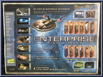 Enterprise NX-01 from Star Trek - Basic Series manufactured by Art Asylum [Back]