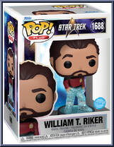 William T. Riker (Transporter) (Glitter) from Star Trek - Pop! Plus manufactured by Funko [Front]