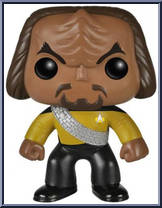 Worf from Star Trek - Next Generation Pop! manufactured by Funko [Loose]