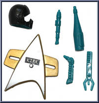 Captain James T. Kirk (Space Suit / Former Captain) from Star Trek - Generations - Basic Series manufactured by Playmates [Loose]