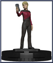 Commander Shelby from Star Trek - HeroClix - Away Team: Next Generation manufactured by WizKids [Loose]