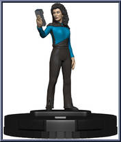 Counselor Troi from Star Trek - HeroClix - Away Team: Next Generation manufactured by WizKids [Loose]