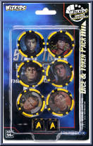 Dice & Token Pack from Star Trek - HeroClix - Away Team: Original Series manufactured by WizKids [Front]
