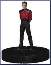 Ensign Crusher from Star Trek - HeroClix - Away Team: Next Generation manufactured by WizKids [Loose]