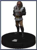 Gowron from Star Trek - HeroClix - Away Team: Next Generation manufactured by WizKids [Loose]