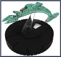 IKS TohKaht from Star Trek - HeroClix - Tactics IV manufactured by WizKids [Loose]