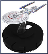 USS Lakota from Star Trek - HeroClix - Tactics IV manufactured by WizKids [Loose]