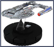 USS Thunderchild from Star Trek - HeroClix - Tactics IV manufactured by WizKids [Loose]
