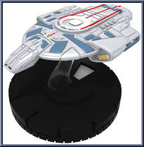 USS Valiant from Star Trek - HeroClix - Tactics IV manufactured by WizKids [Loose]