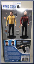 James T. Kirk from Star Trek - Basic Series manufactured by McFarlane [Back]