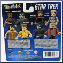 Captain Sisko (Vest) / Gul Dukat from Star Trek - Minimates - 2013 Wave manufactured by Diamond Select [Back]