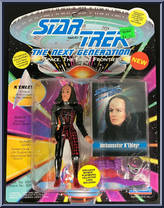 K' Ehleyr from Star Trek - Next Generation - Series 2 manufactured by Playmates [Front]