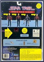 Commander William Riker from Star Trek - Next Generation - Space Talk Series manufactured by Playmates [Back]