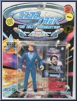 Riker (Malcorian) from Star Trek - Next Generation - Series 3 manufactured by Playmates [Front]