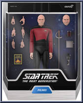 Captain Picard from Star Trek - Next Generation - Ultimates manufactured by Super7 [Front]