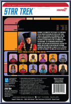 Q from Star Trek - Next Generation - ReAction Figures manufactured by Super7 [Back]