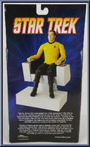 Captain Kirk (Command Chair) (Yellow Shirt) from Star Trek - Original Series - Exclusives manufactured by Diamond Select [Back]