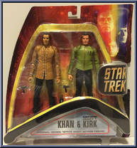 Khan & Captain James T. Kirk (Space Seed) from Star Trek - Original Series - 2-Packs manufactured by Diamond Select [Front]