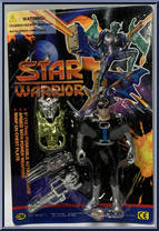 Star Warrior (Blue Strap / Gold Armor) Action Figure