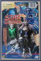 Star Warrior (Blue Strap / Green Armor) Action Figure