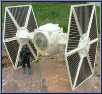 Imperial TIE Fighter from Star Wars - Vehicles manufactured by Kenner [Loose]