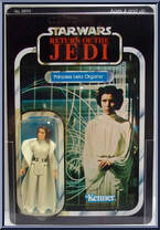 Princess Leia Organa from Star Wars - Basic Series manufactured by Kenner [Front]