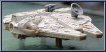 Millenium Falcon from Star Wars - Die-Cast manufactured by Kenner [Loose]