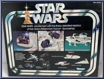Millenium Falcon from Star Wars - Die-Cast manufactured by Kenner [Back]