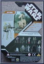 Battle Droids (Infantry & Commander)  from Star Wars - 30th Anniversary Collection - Saga Legends manufactured by Hasbro [Back]