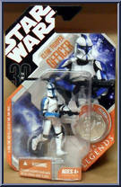 Clone Trooper Officer (Blue)  Action Figure