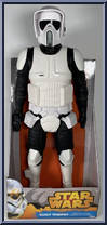 Scout Trooper from Star Wars - Big-Figs - Basic Series manufactured by Jakks Pacific [Front]