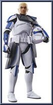 Clone Captain Rex from Star Wars - Black Series (2020) - Ahsoka manufactured by Hasbro [Loose]