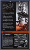 Clone Lieutenant Galle from Star Wars - Black Series (2020) - Revenge of the Sith manufactured by Hasbro [Back]