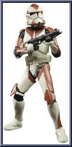 Clone Trooper (187th Battalion) from Star Wars - Black Series (2020) - Clone Wars manufactured by Hasbro [Loose]