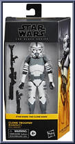 Clone Trooper (Kamino) from Star Wars - Black Series (2020) - Clone Wars manufactured by Hasbro [Front]