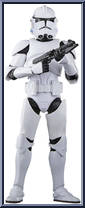 Clone Trooper (Phase II) from Star Wars - Black Series (2020) - Clone Wars manufactured by Hasbro [Loose]