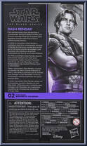 Dash Rendar from Star Wars - Black Series (2020) - Shadows of the Empire manufactured by Hasbro [Back]