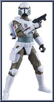 Imperial Armored Commando from Star Wars - Black Series (2020) - Mandalorian manufactured by Hasbro [Loose]