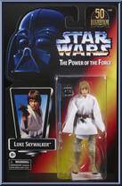 Luke Skywalker (50th Anniversary) from Star Wars - Black Series (2020) - Power of the Force manufactured by Hasbro [Front]